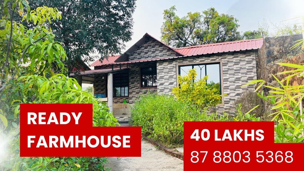 Farm house for sale only 40 lakh !! Check Description For Details