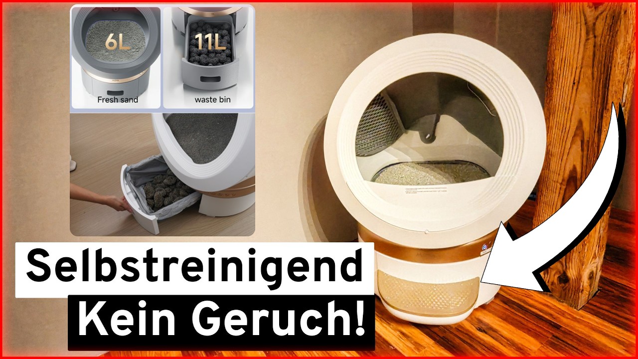 Die beste Katzentoilette? MOVA MeowgicPod LR10 Prime im Test
