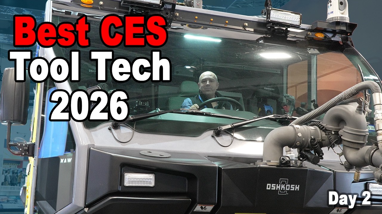 Best CES Tools, Maker, DIY, Smart Home & More - Day 2 of CES 2026