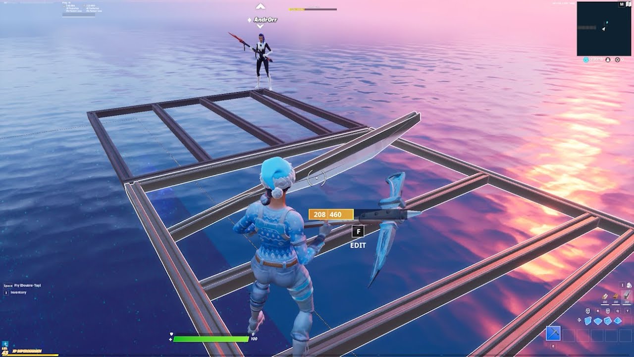Editing So FAST I Glitch Out My Pickaxe (Handcam)