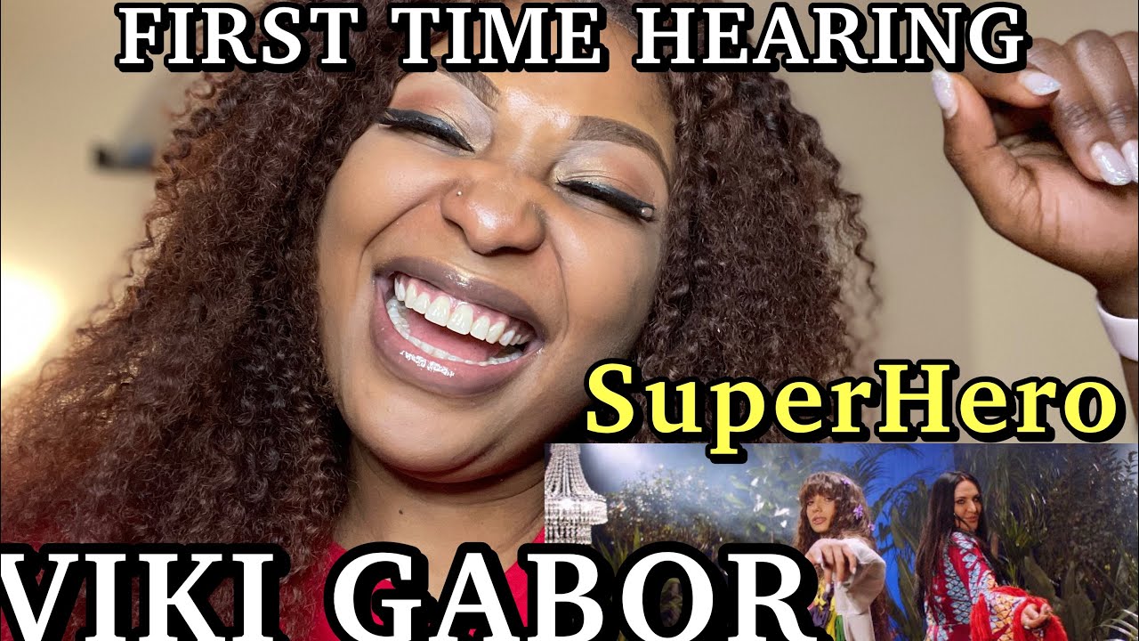 VIKI GABOR - SUPERHERO | REACTION (Official Video)