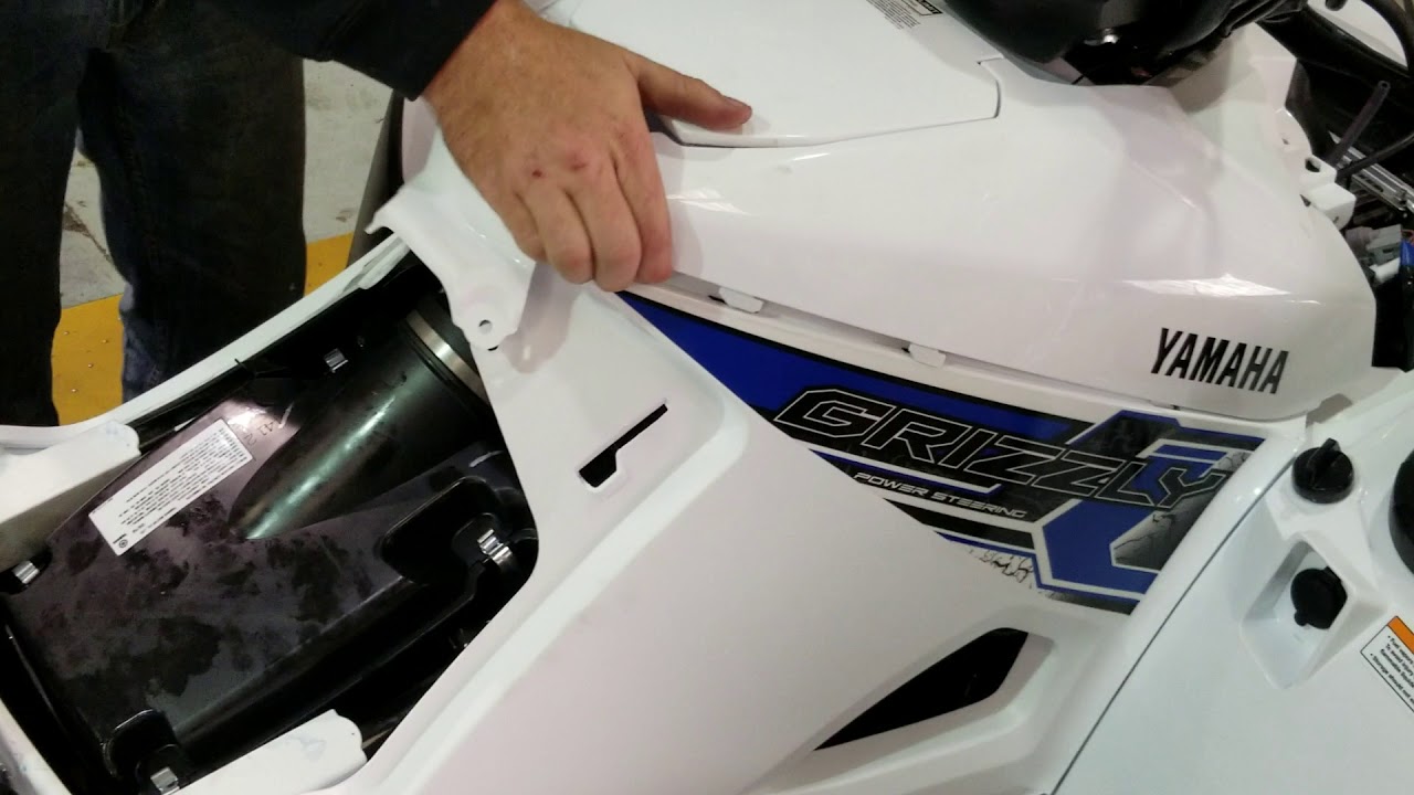 2019 Grizzly 700 EFI Controller Install process
