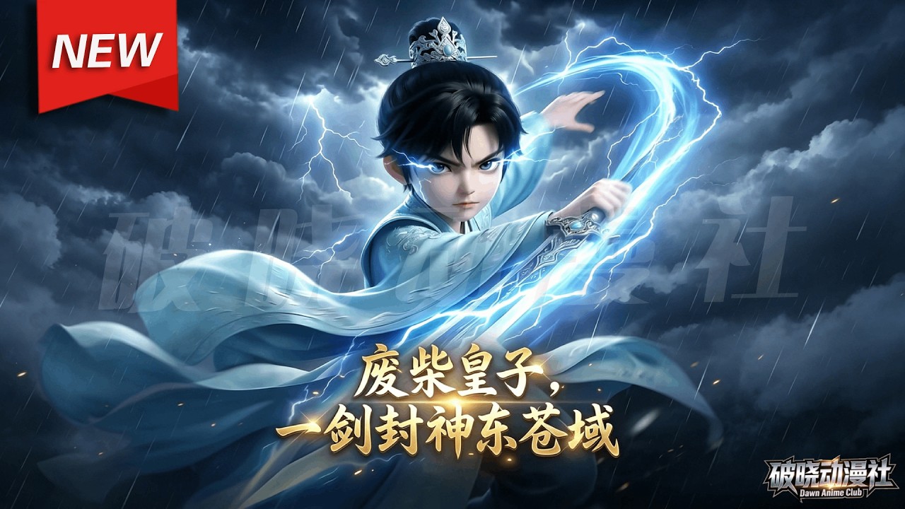 MULTISUB📢新番上线《废柴皇子，一剑封神东苍域》第1~79集丨穿越成不受宠皇子，激活逆袭系统，获剑体至尊骨，平叛夺宝权御天下！#漫剧 #破晓动漫社