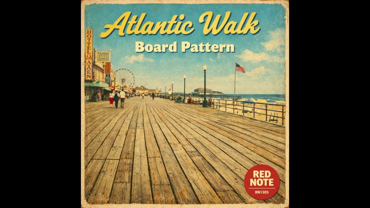 Atlantic Walk - Board Pattern - Red Note Jazz