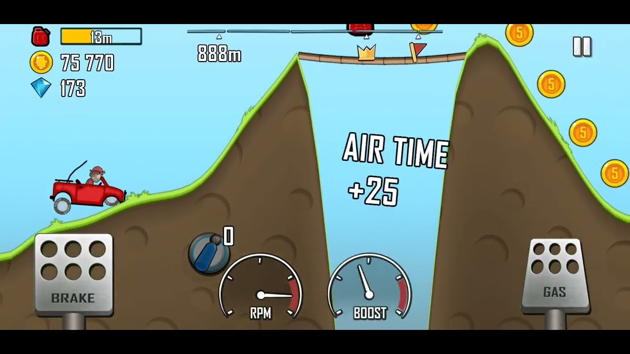 Hill climb racing