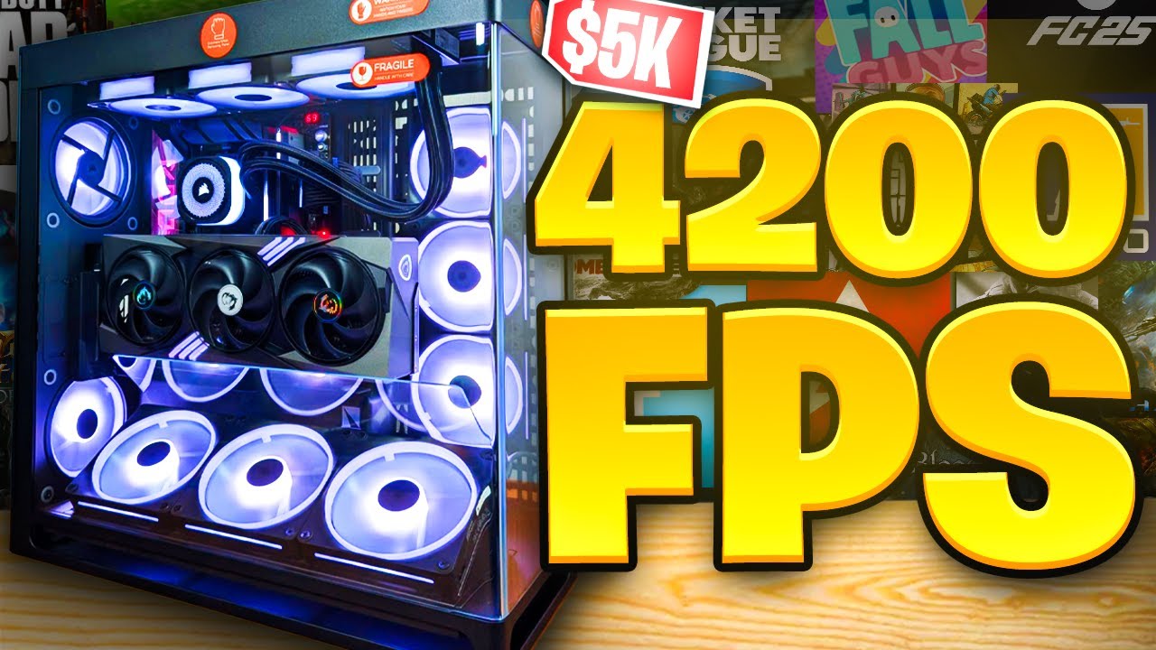 I Built my first High End Gaming PC (4200+ FPS)