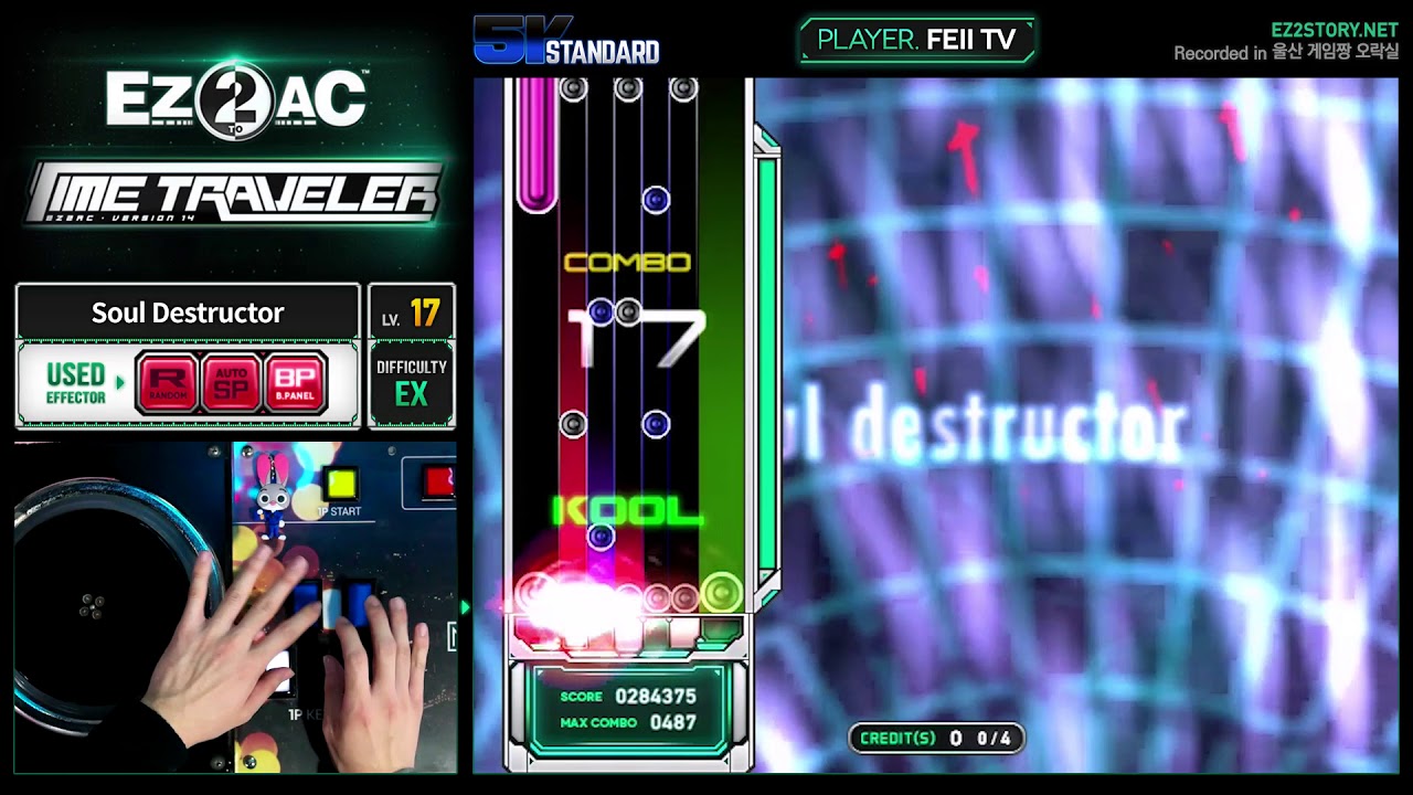 [EZ2AC : TT] 5K (17) Soul Destructor [EX]