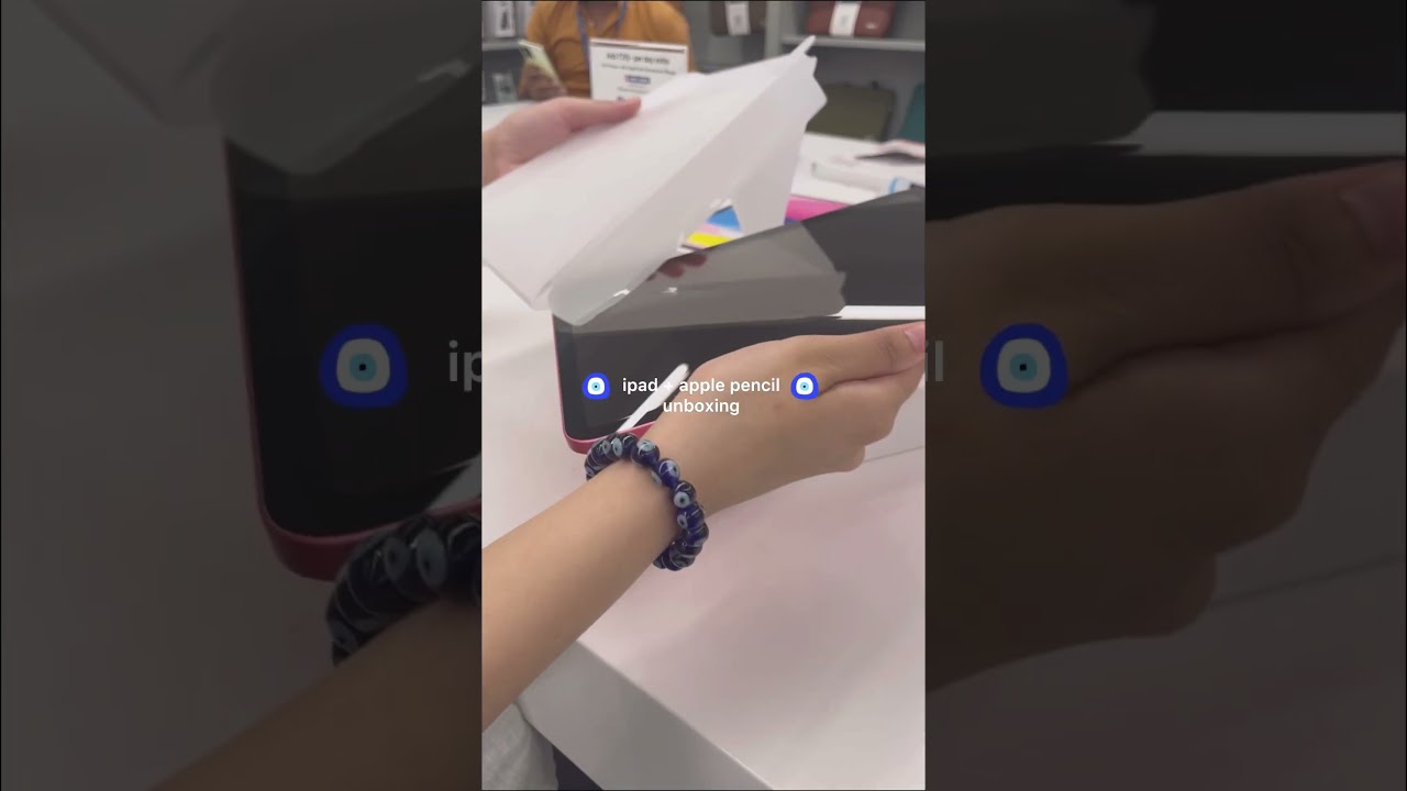 ipad & apple pencil unboxing 