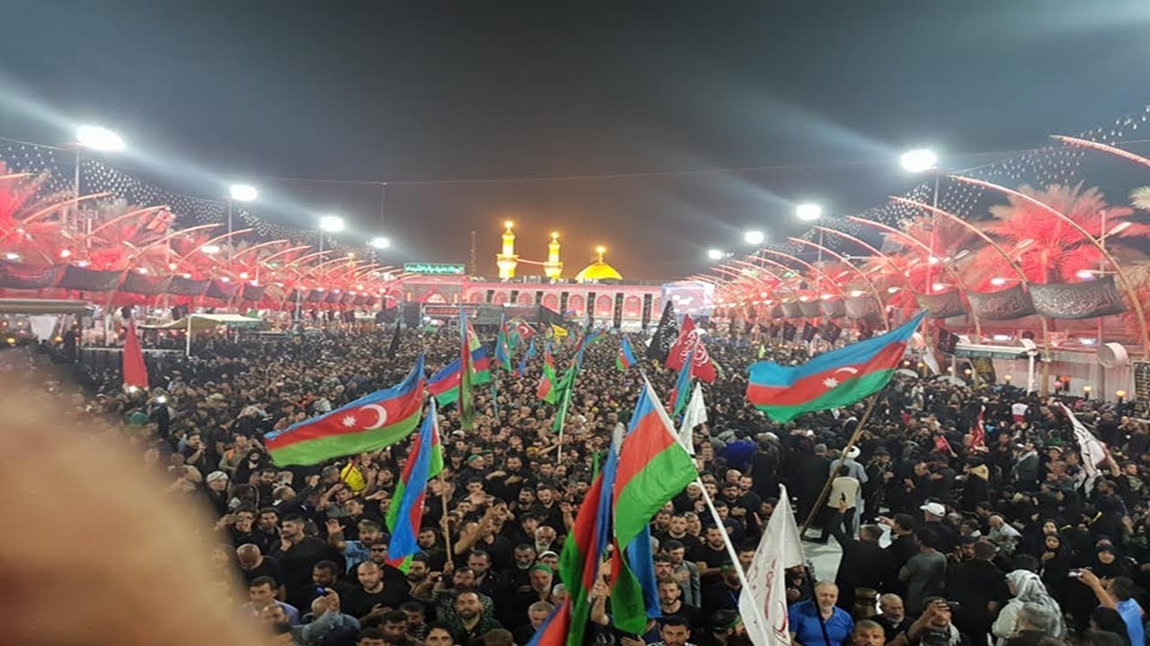Ərbəin 2018  / Azərbaycanlılar Kərbəlada / Hərəmdə möhtəşəm əzadarlıq