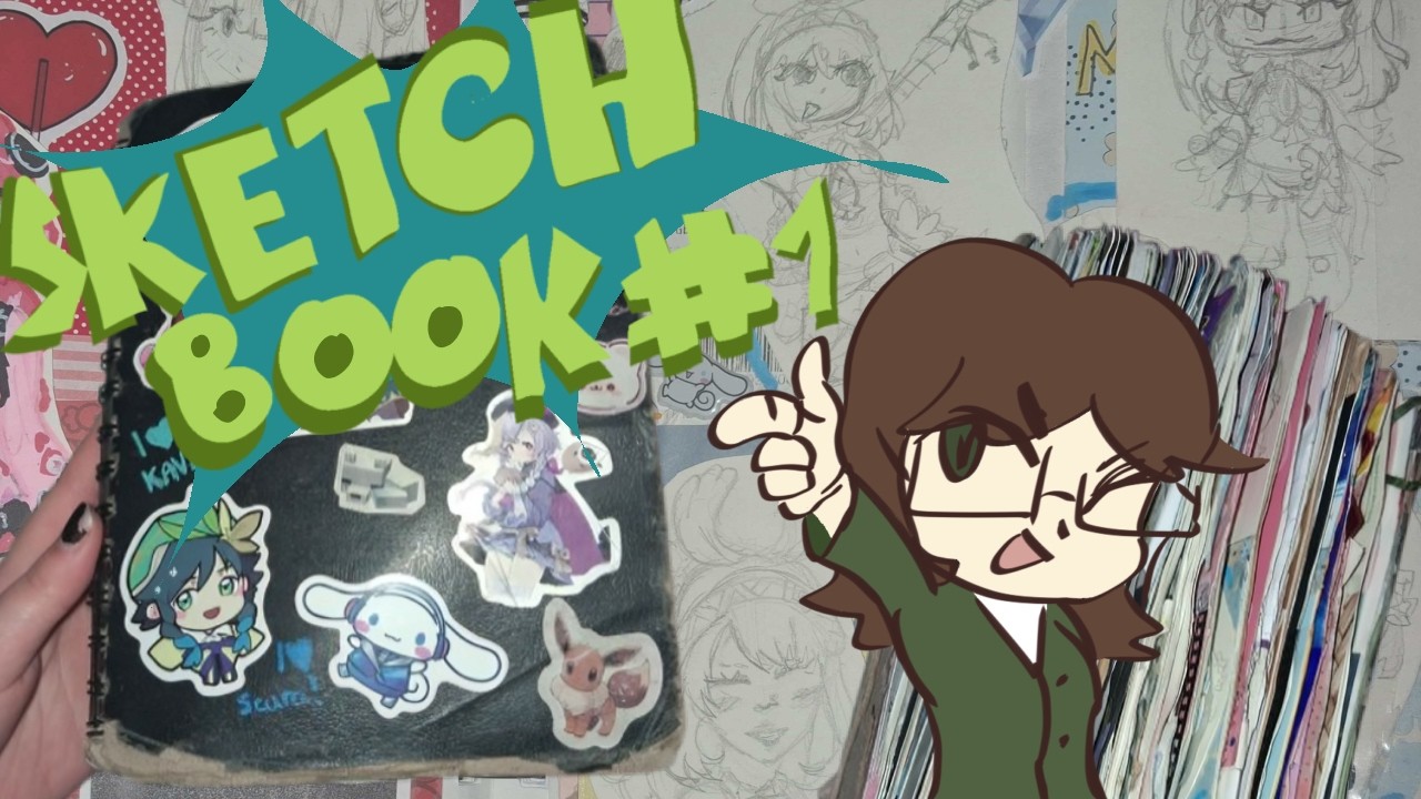 MY FIRST SKETCHBOOK TOUR! +current sketchbook tour