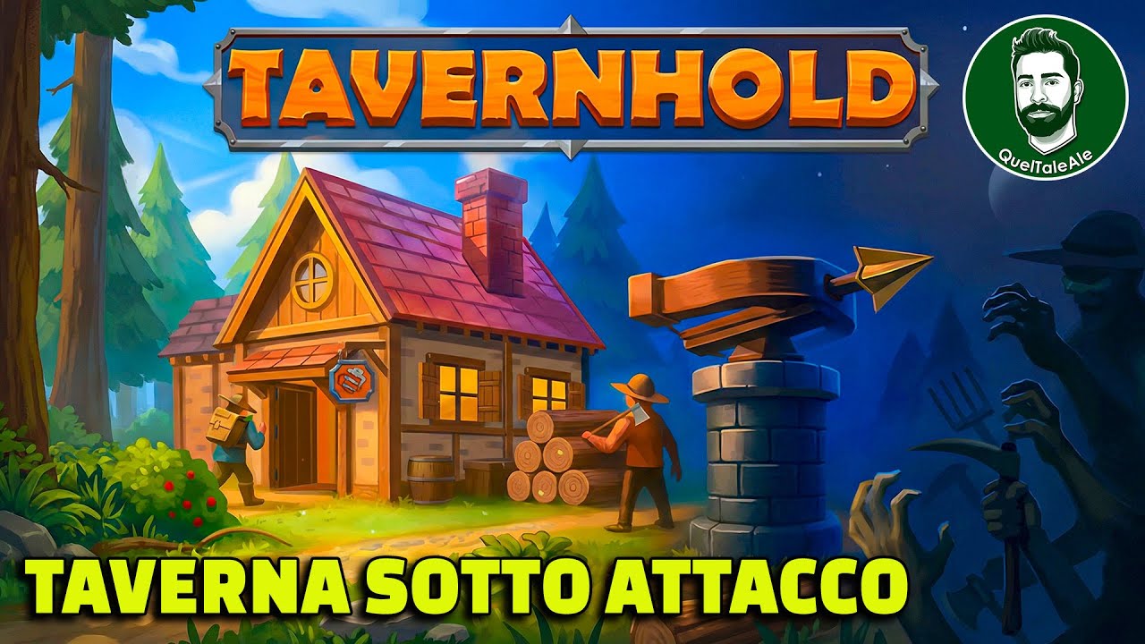 Tavernhold - LET'S RUN A TAVERN AND DEFEND IT - Gameplay ITA