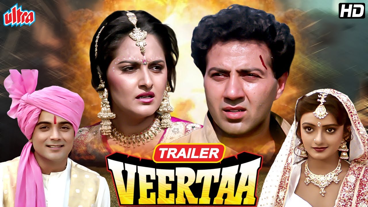 Veertaa Movie Trailer | Sunny Deol, Jaya Prada | Hindi Action Movie Trailer