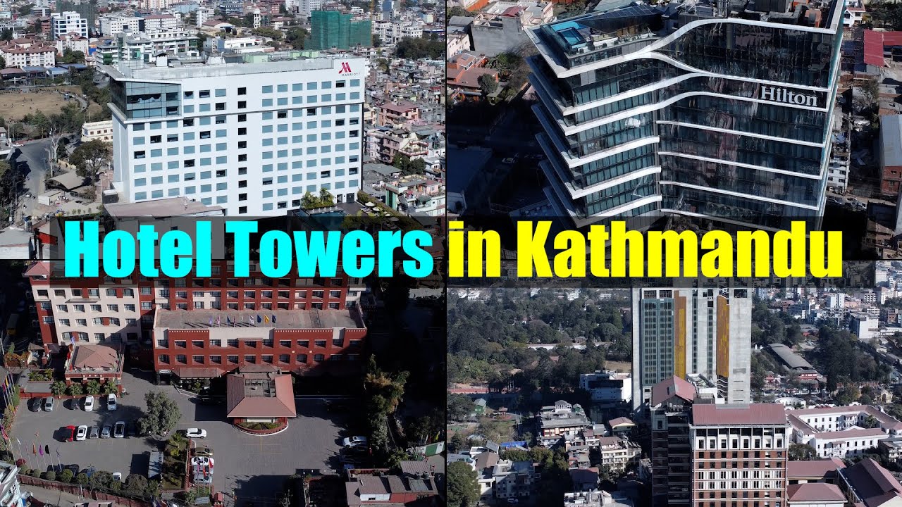 Breathtaking Aerial View of 5-Star Hotels in Kathmandu | Top Hotels in Kathmandu for Tourists |