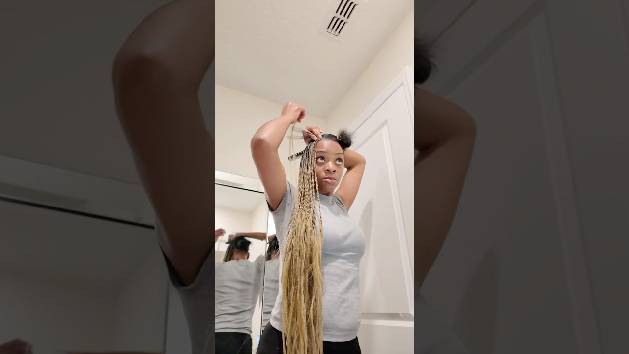 Final Results of my DIY Braids