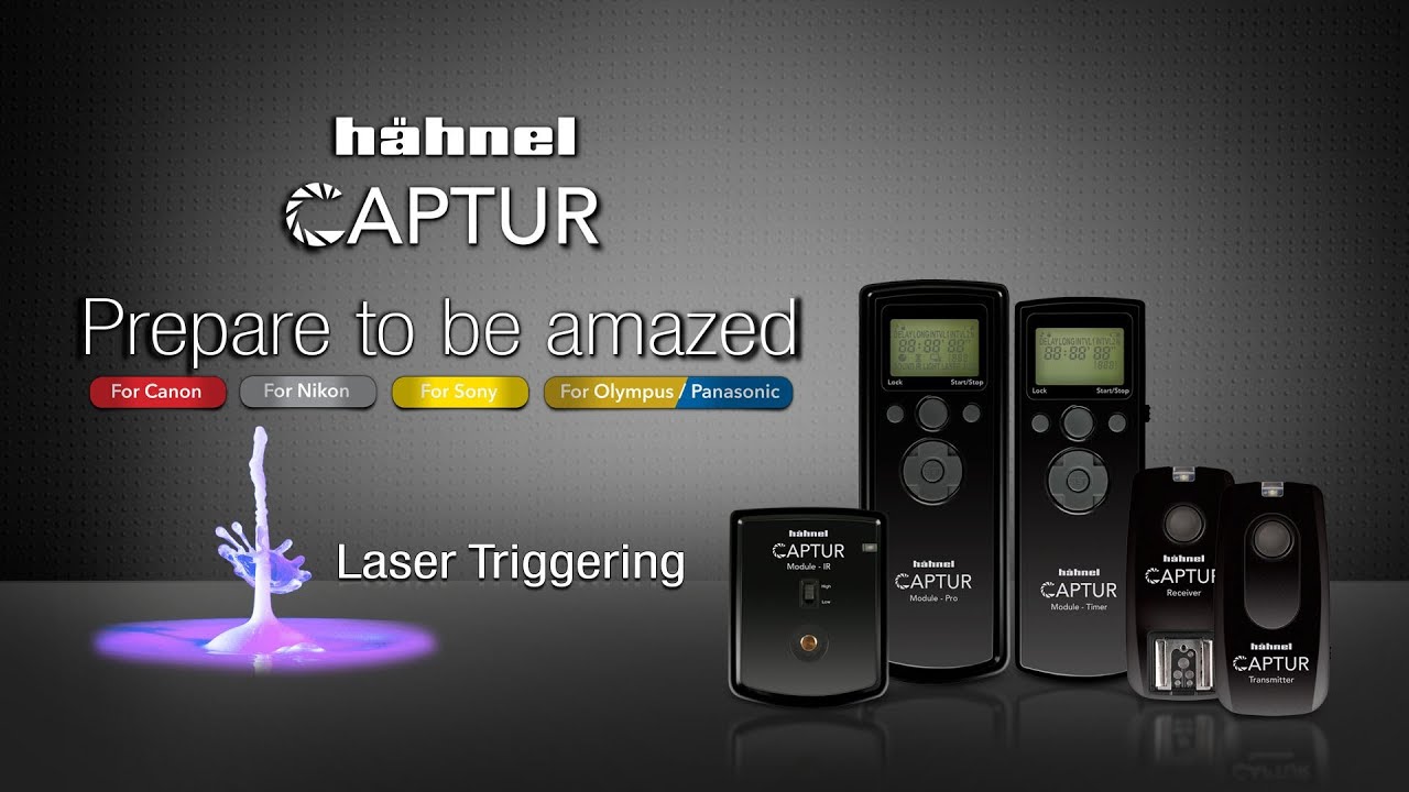 Hähnel Captur : Trigger when a Laser beam is broken