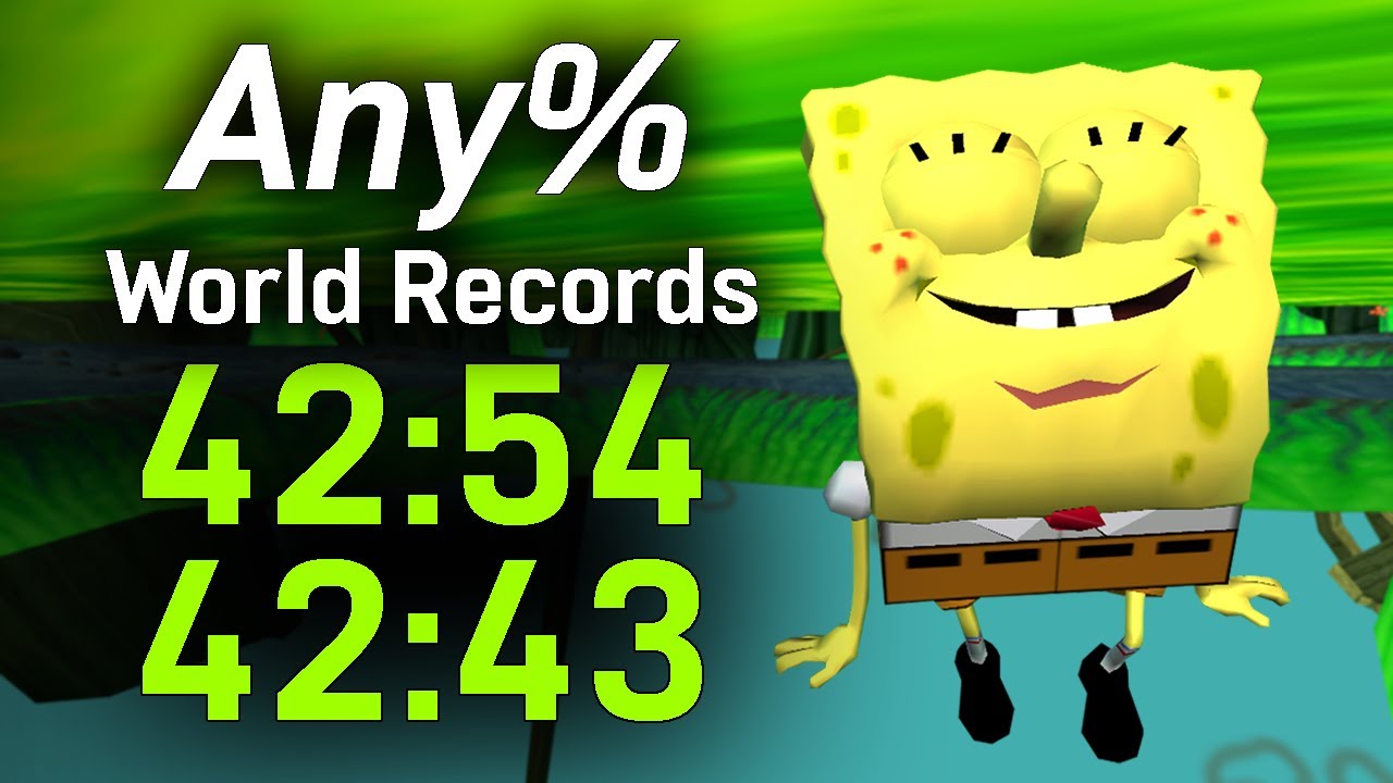 The First 42s - SpongeBob SquarePants: Battle for Bikini Bottom Any% Speedrun World Records