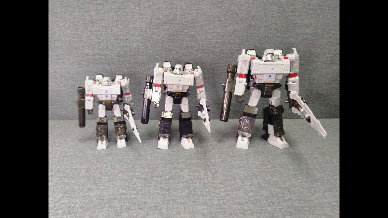 Сравнение трех моделей Siege Megatron от Hasbro VS Aoyi Mech VS BPF Toys. Музей Р-ТФ.