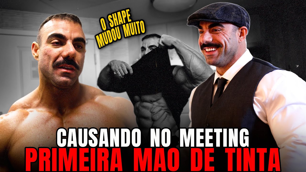 CAUSANDO NO MEETING + PRIMEIRA MÃO DE TINTA | RAFAEL BRANDÃO