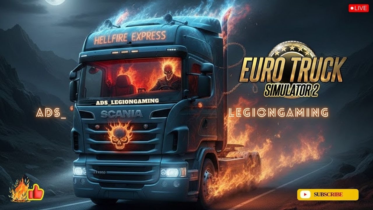 Euro Truck Simulator 2 Live TruckersMp Event multiplayer MapExploring realistic Driving convey route