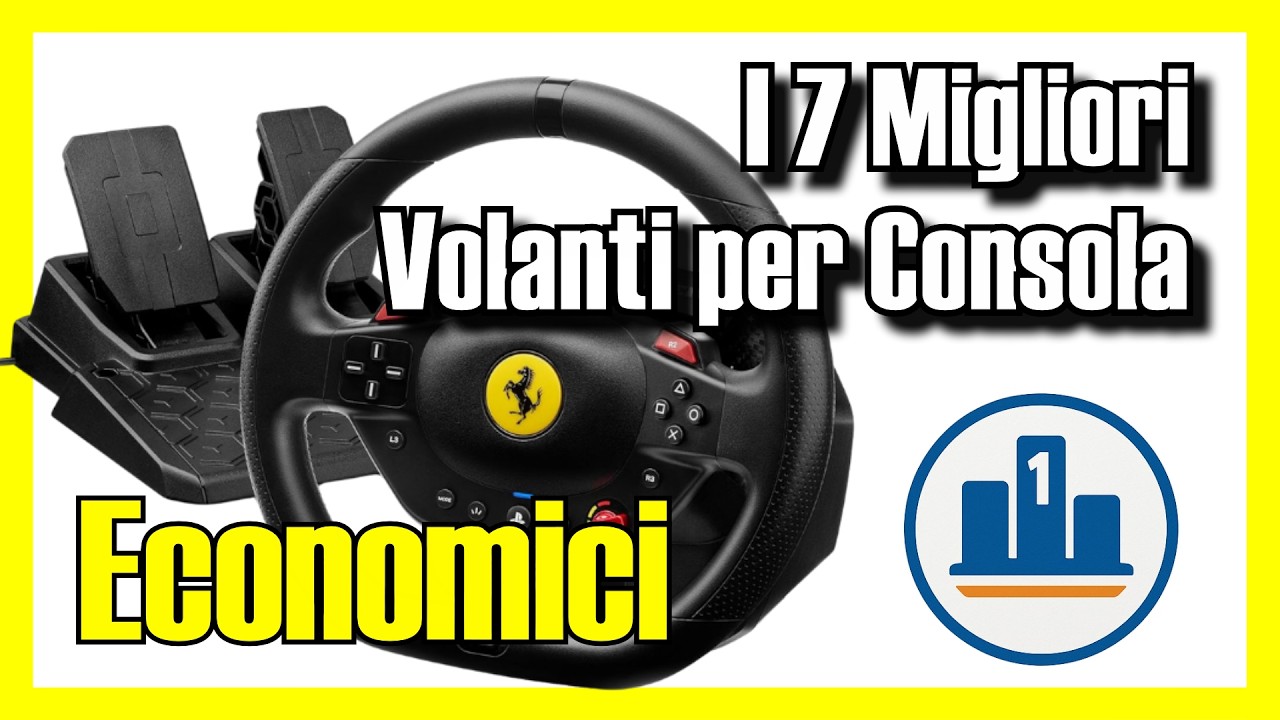 🏎️ I 7 MIGLIORI Volanti per Consola ECONOMICI su Amazon [2026] ✅ [Qualità/Prezzo] sim racing