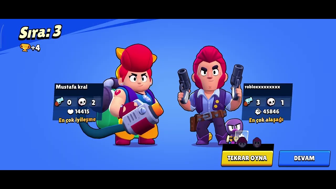 Arkadaşına brawl stars oynadım ama edgar'ın kayboldu