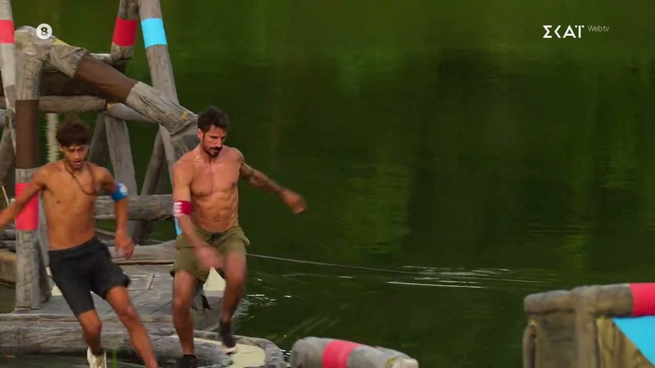 Ο αγώνας ασυλίας ξεκινά – Τα πρώτα ματσαρίσματα, Αντώνης VS Σταύρος  και ένα άσχημο πέσιμο