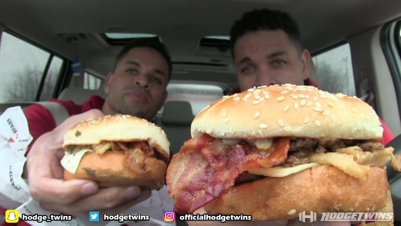 Eating Checkers (Rally's) A1 Buttery Steak Burger @Hodgetwins
