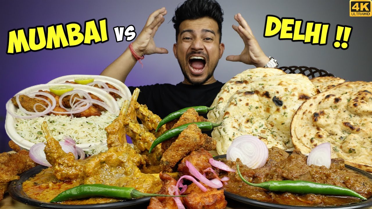 SPICY MUTTON KEEMA, MUTTON KORMA, FISH FRY, CRISPY CHICKEN, BUTTER NAAN, RUMALI ROTI MUKBANG