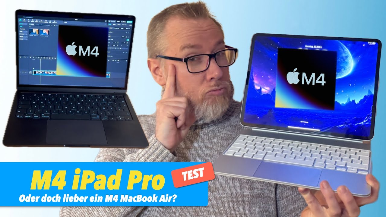 M4 iPad Pro oder M4 MacBook Air? iPadOS macht die Entscheidung einfach.