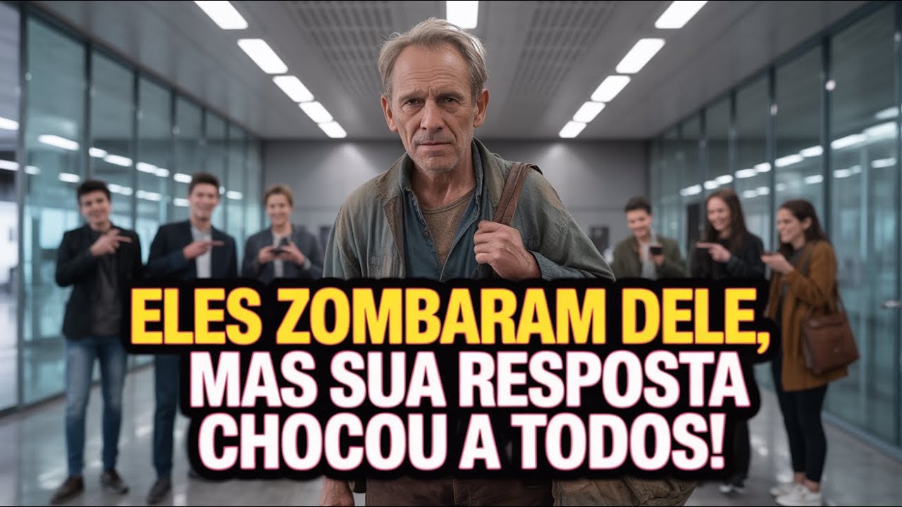 “Riram do Idoso Maltrapilho — O Que Ele Fez Depois Calou Todos”