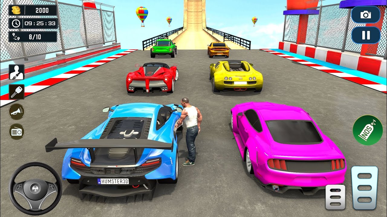 All Cars Driving Challenge 🚗🔥 | Mega Ramp Crazy Car Stunts