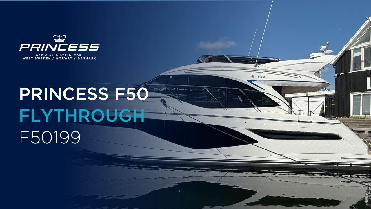 2024 Princess F50 flythrough * FOR SALE * (F50199)
