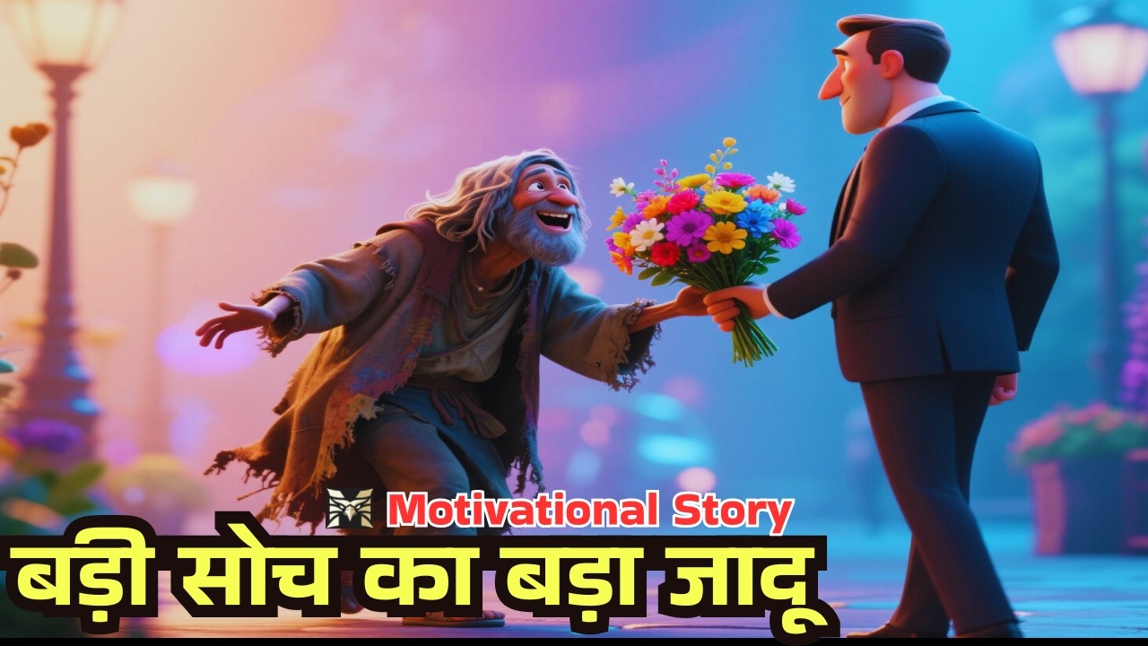 बड़ी सोच का बड़ा जादू | Motivational story | Motiverbs