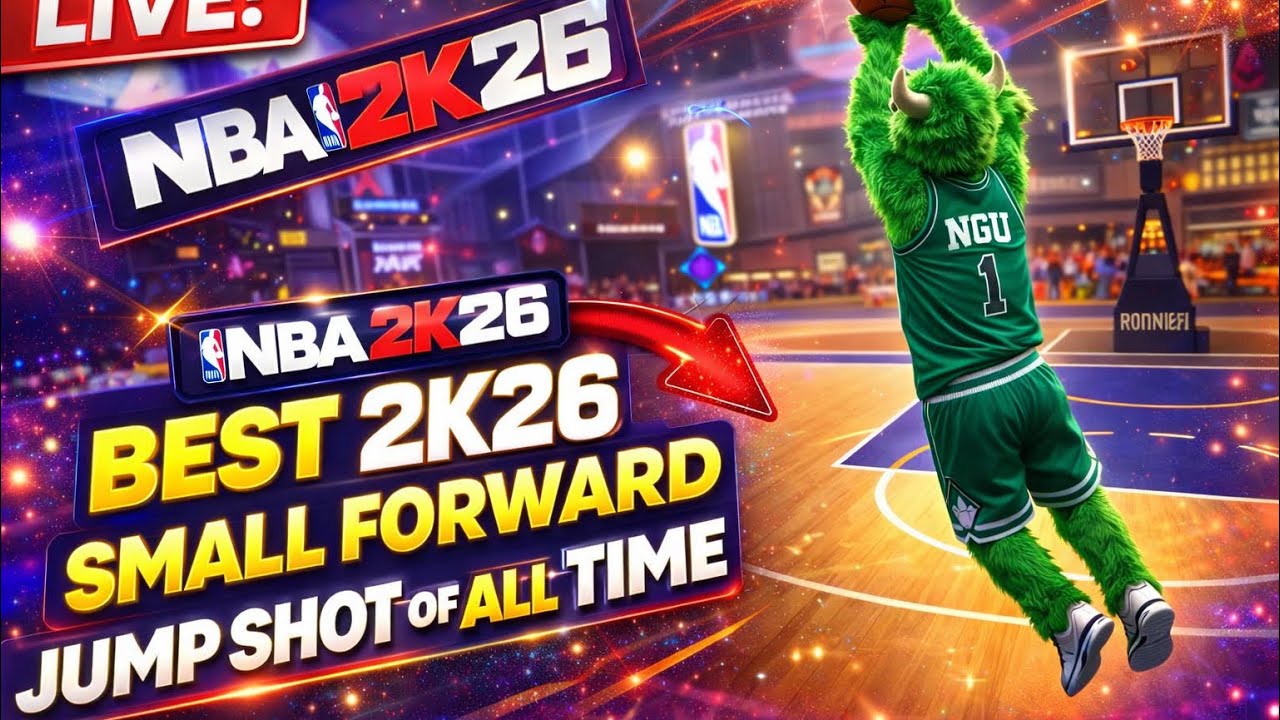 UNGUARDABLE 2K26 SMALL FORWARD BUILD 🔥 HALF COURT & 3PT AUTO GREENS🟢