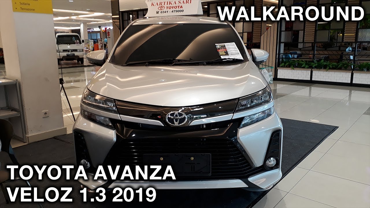 Toyota Avanza Veloz 1.3 2019 - Exterior & Interior Walkaround