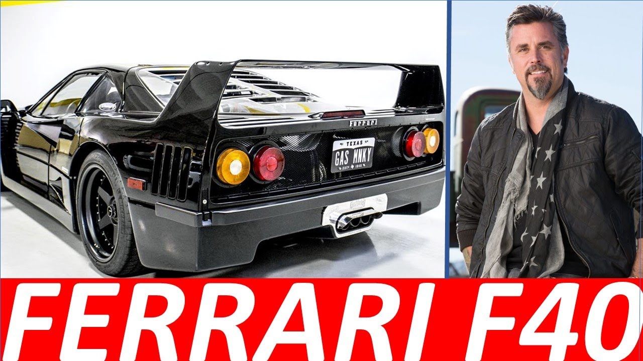 Ferrari F40 de Gas Monkey Garage