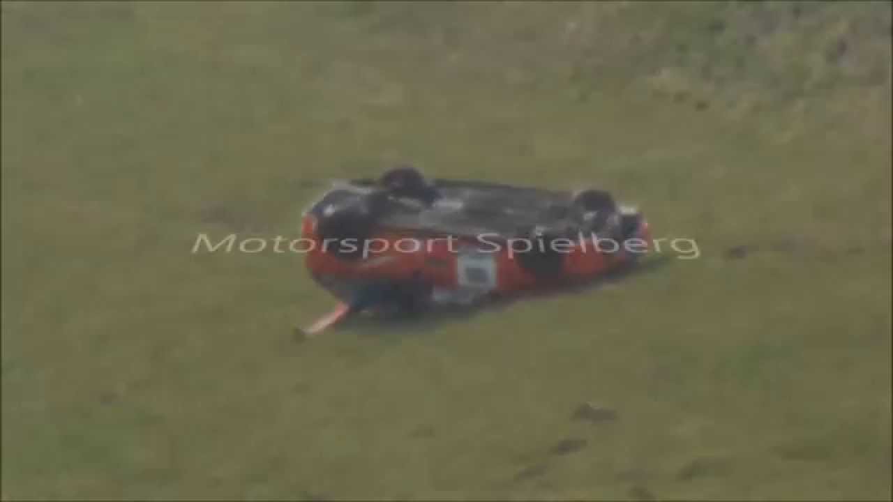 Bergrally Lödersdorf 2015 Crash Johann Blecha