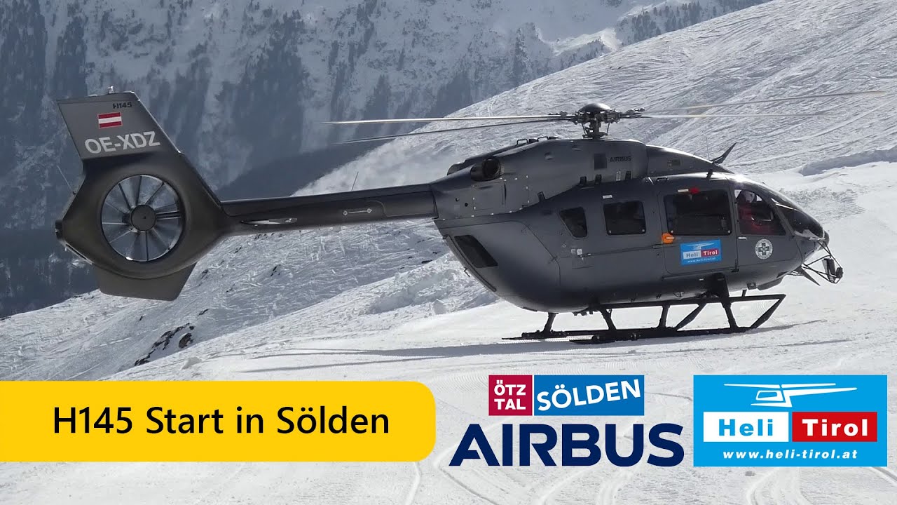 HeliAustria H145 Takeoff | OE-XDZ |📍 S&ouml;lden | @aviation_de #aviation #airbus #h145 #s&ouml;lden