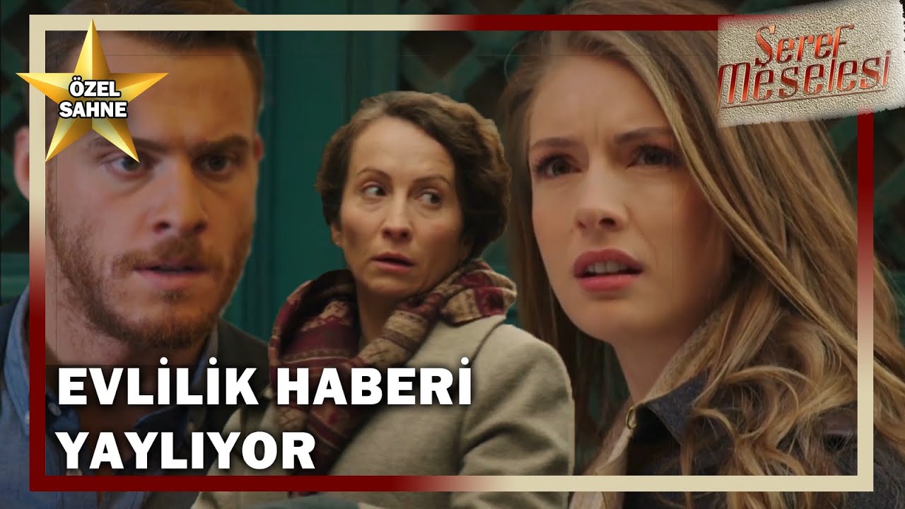Kübra Ve Emir'in Evlendiği Haberi Yayılıyor! - Şeref Meselesi Özel Sahne