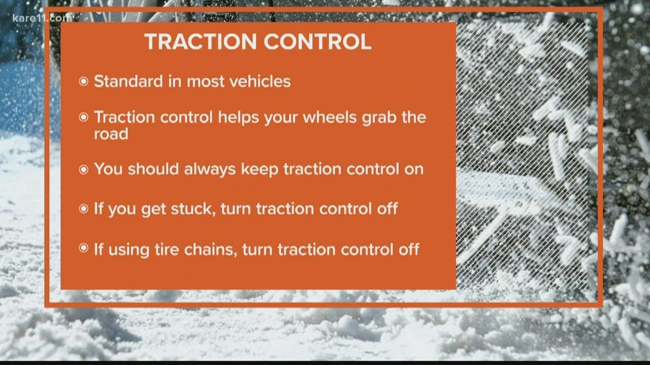 Traction control tips for driving in winter conditions