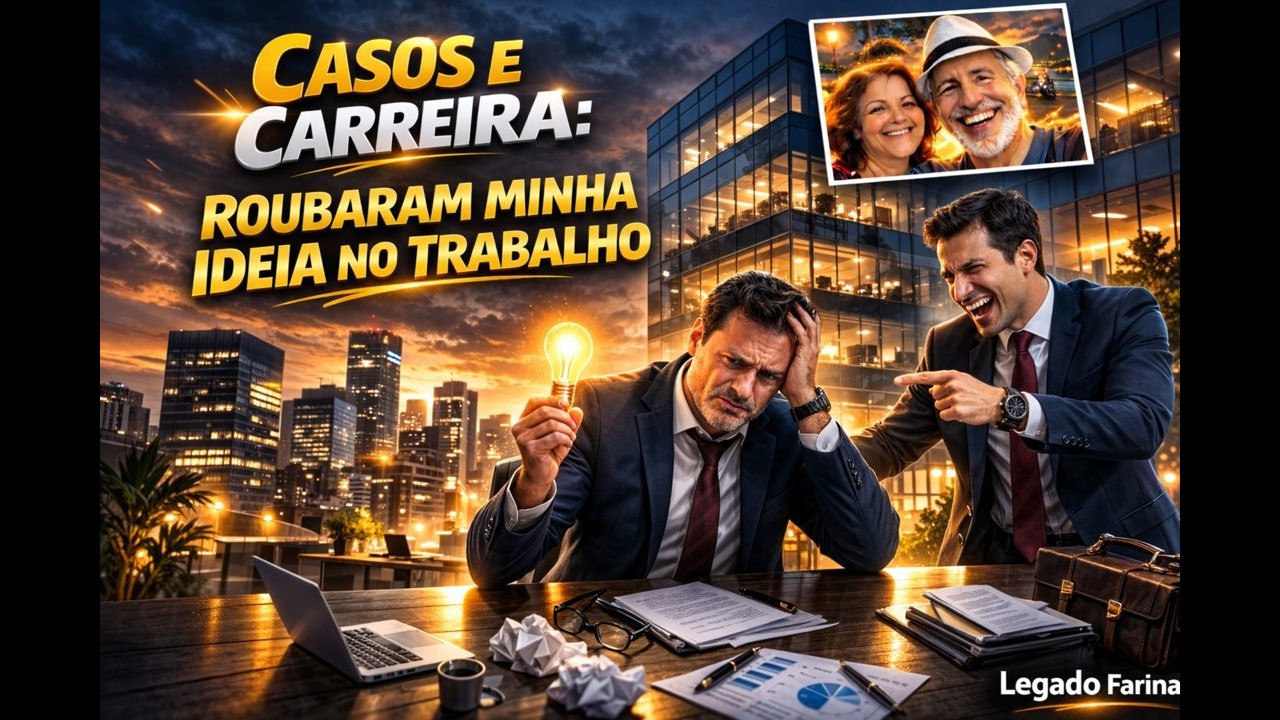 Roubaram minha Ideia no Trabalho