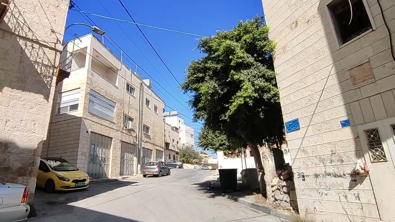 حارة البلدة القديمة في مدينة بيت جالا