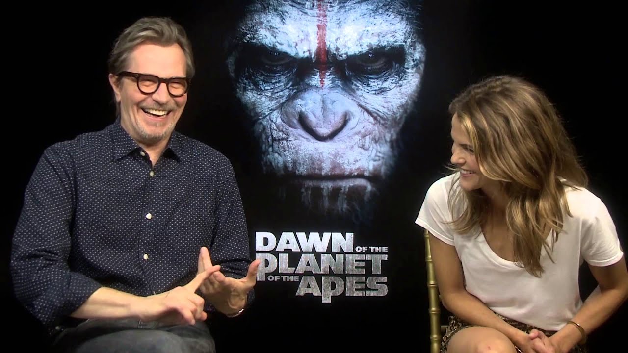 Dawn of the Planet of the Apes - Gary Oldman and Keri Russell interview | Empire Magazine
