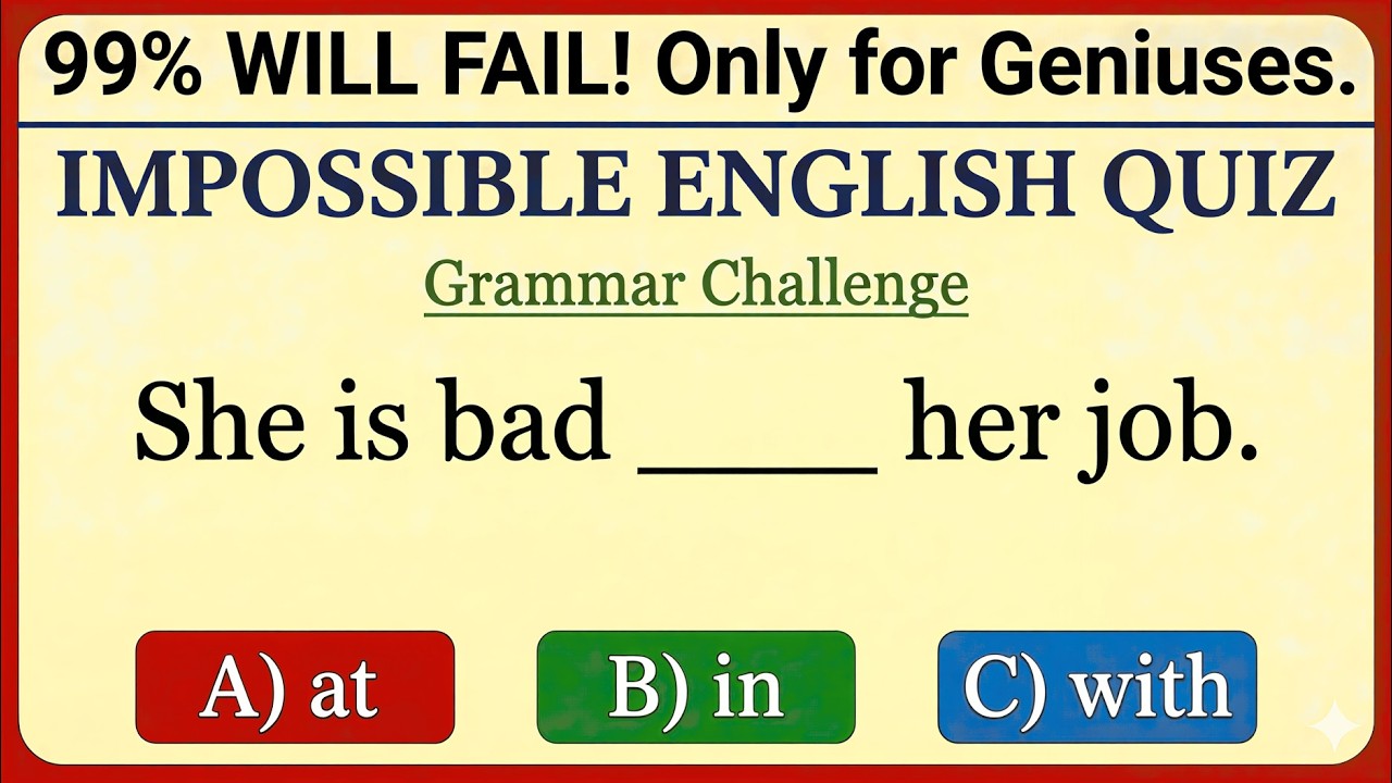Don't Make This Mistake! ⚠️ | Most Common English Grammar Trap | E For MCQs