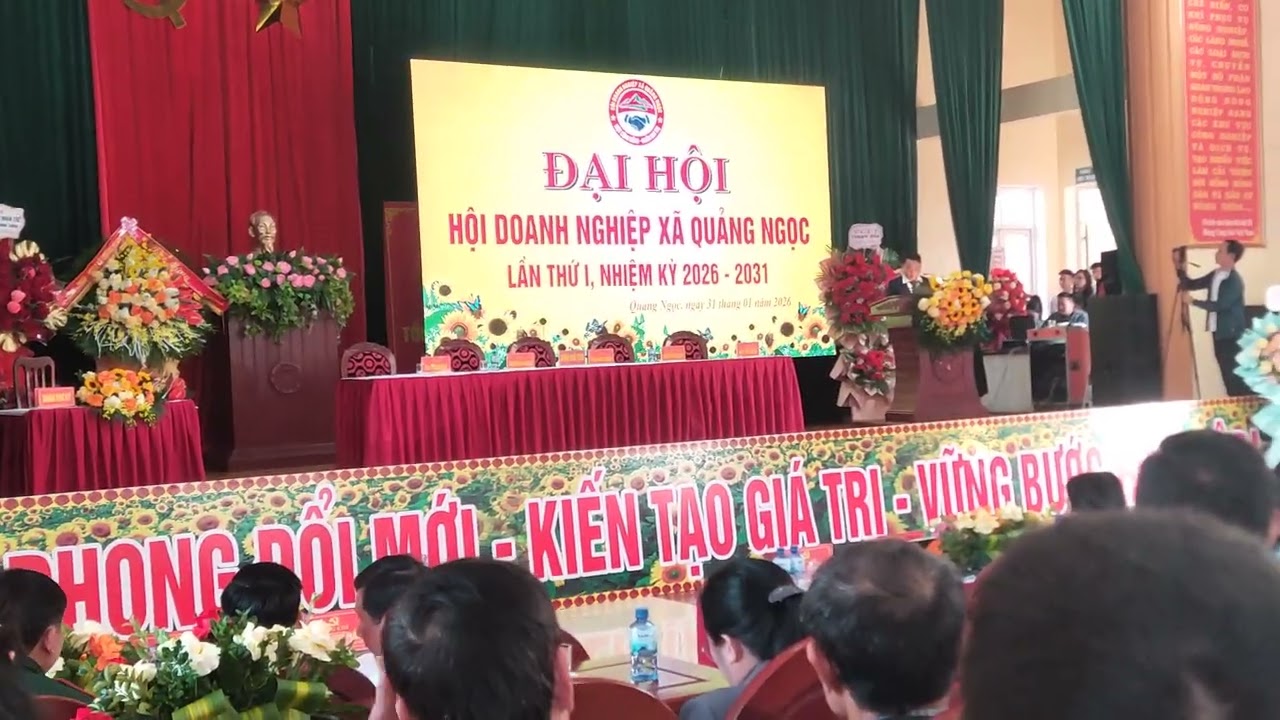 Chương trình ĐH Hội DN xã Quảng Ngọc, tỉnh Thanh Hoá lần thứ nhất 2026-2031, 2/2/2026