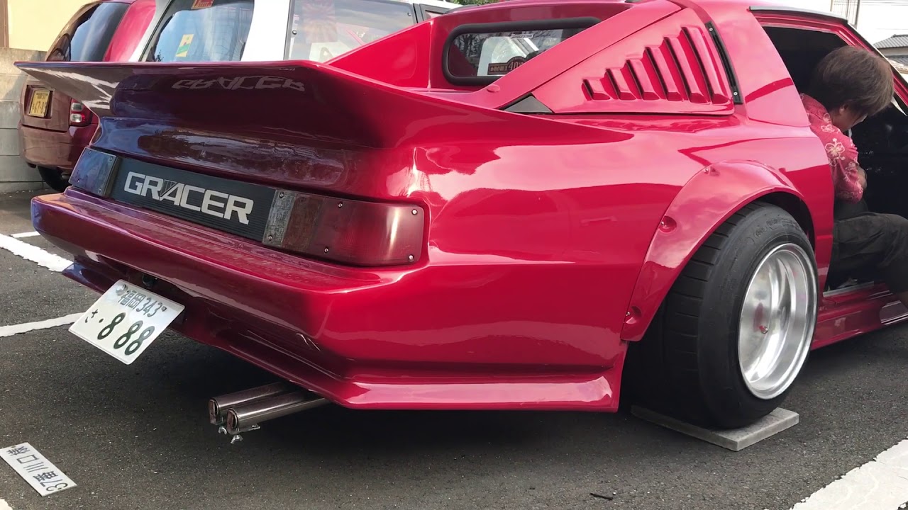 SA22C RX7 超レアロングテール 直管サウンド　街道レーサー