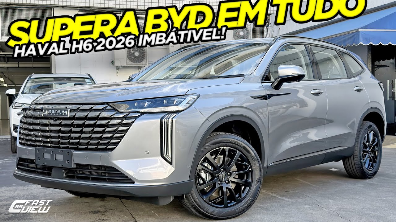 BARATO PELO QUE TRAZ? NOVO GWM HAVAL H6 HEV2 2026 NOVO INTERIOR E +EQUIPADO É O MELHOR HÍBRIDO FÁCIL