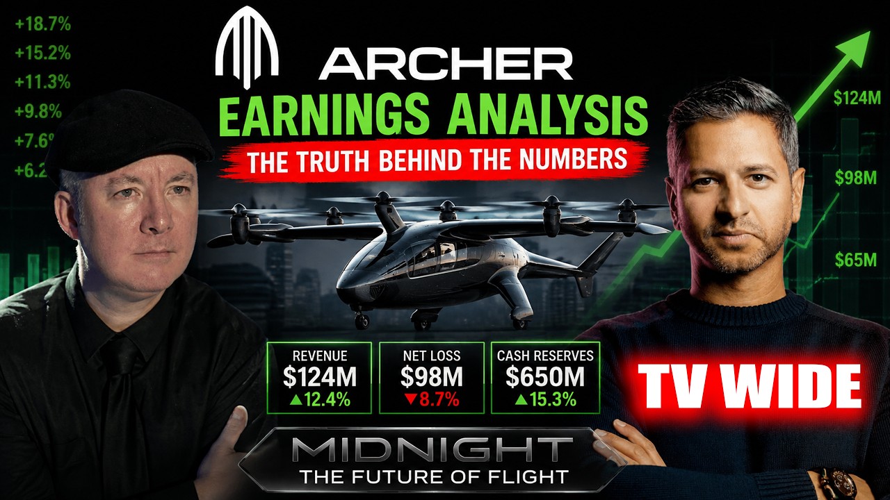 Archer Aviation ACHR Stock: Balance Sheet Tells a BIG Story Before Earnings | Martyn Lucas Investor