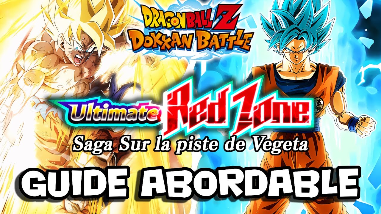 DOKKAN BATTLE - Guide abordable mission Puissance maximale (Red Zone Goku Blue)