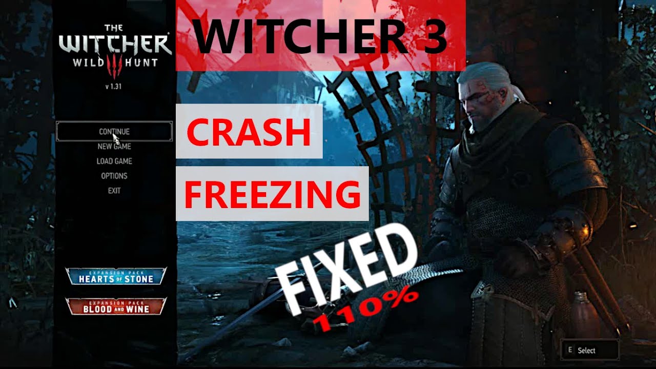 The Witcher 3 Crashing & Freezing FIXED 110%! (Ultimate Guide to Stable Gameplay)